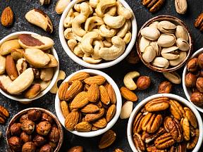 Které ořechy jsou vhodné pro pacienty se dnou?