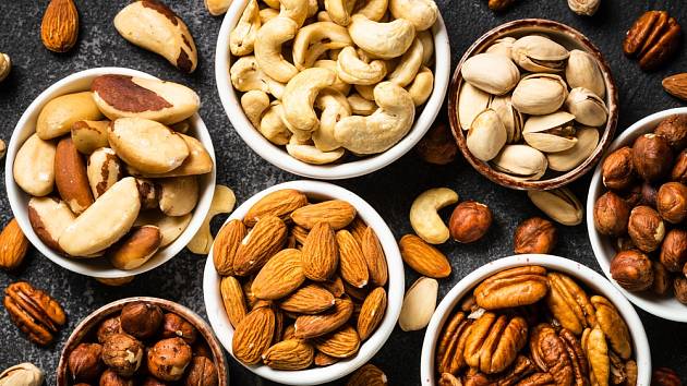 Které ořechy jsou vhodné pro pacienty se dnou?
