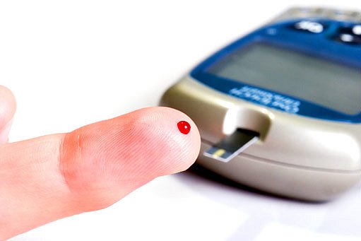 měření cukru v krvy