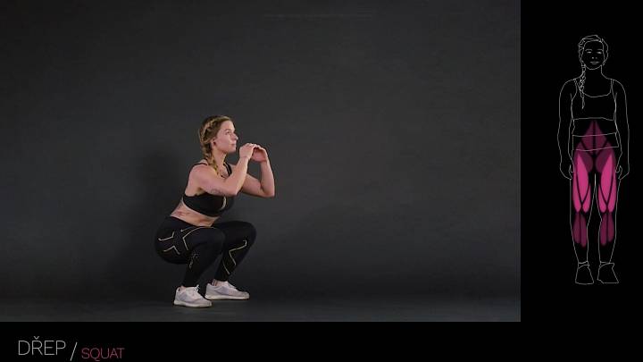 Video: Vypiluj techniku dřepu (squat)