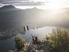 Začátečníkem na ferratách: Cima Capi s výhledem na jezero Garda