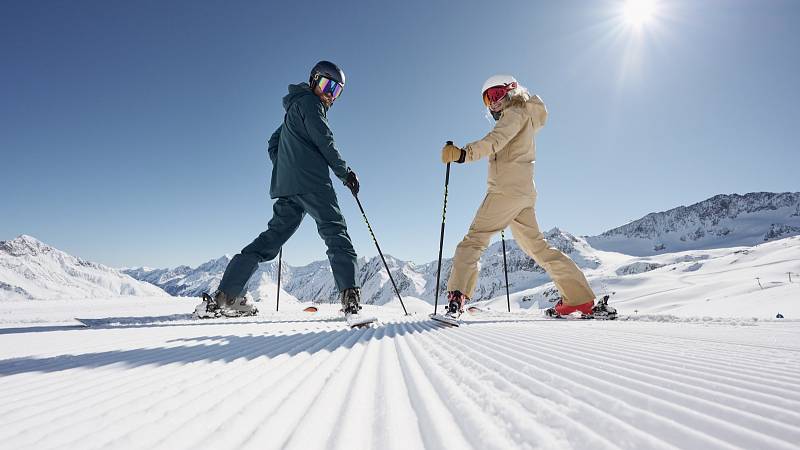 Na rakouských ledovcích jsou skvělé lyžařské podmínky, zdražily minimálně