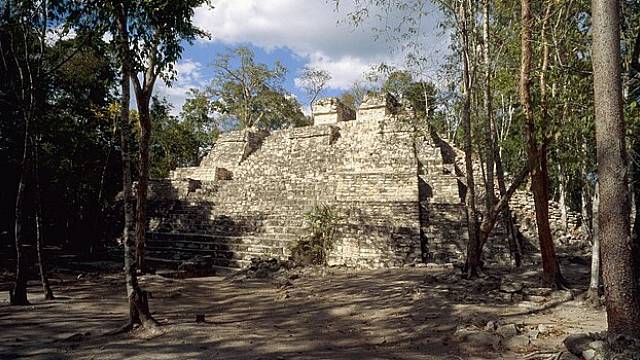 Ztracené město bylo objeveno v rezervaci Balamkú na poloostrově Yucatán