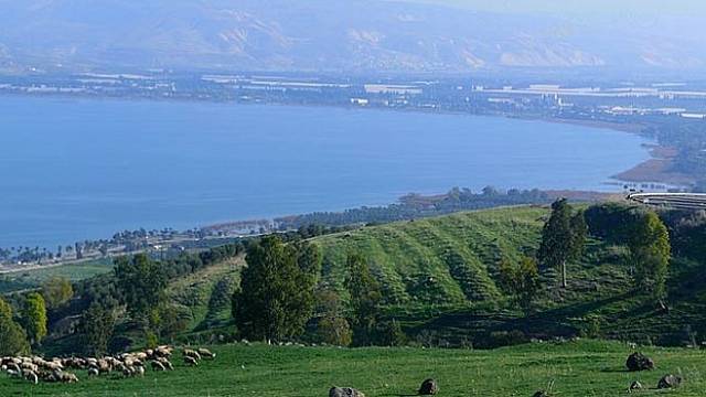 Galilejské jezero je nejníže položené sladkovodní jezero na Zemi