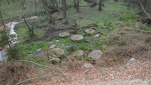 Záhadné kameny u Zvánovického potoka