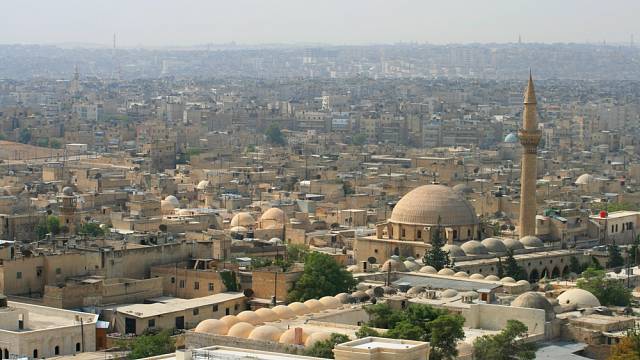 Aleppo se nachází na konci Hedvábné stezky mezi Středozemním mořem a Mezopotámií