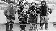 Tradiční inuitská rodina