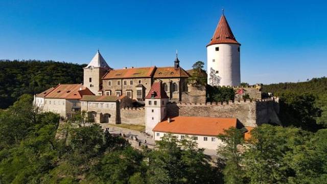 Křivoklát je jedním z nejstarších českých hradů