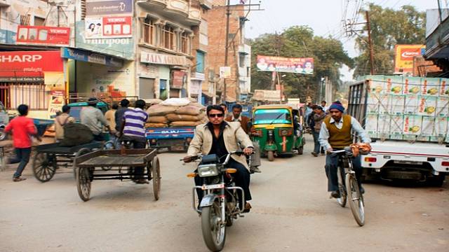 Motorky jsou v Indii nejoblíbenějším dopravním prostředkem