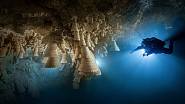 Jeskyně je rájem pro zkušené potápěče