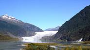 Mendenhall je jeden z nejkrásnějších a nejdostupnějších ledovců v Severní Americe