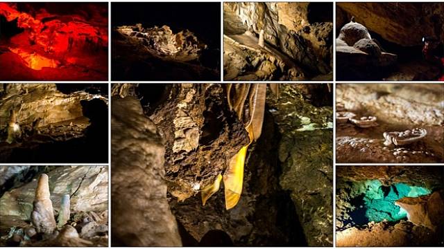 Bozkovské jeskyně se nacházejí v samém srdci Krkonoš