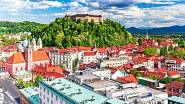 Slovinské město Lublaň je známé svou půvabnou architekturou