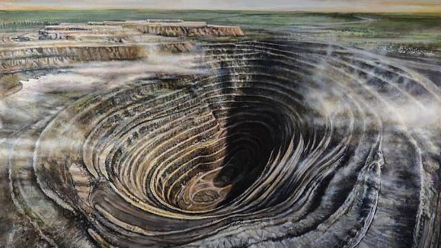 Diamantový důl Mir byl pro Sovětský svaz dokonalým pokladem