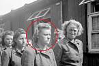 Irene Haschke, nacistická dozorkyně z koncentračního tábora Bergen-Belsen.