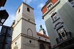 Zvonice kostela sv. Jakuba Většího na Starém Městě pražském