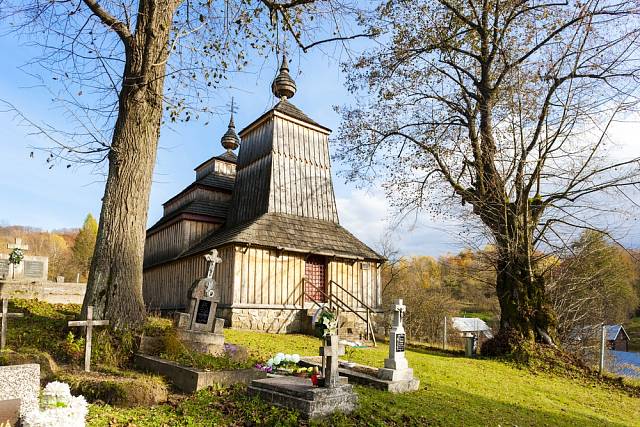 Dřevěný kostel, Príkrá