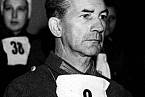 Německý nacistický lékař Fritz Klein u soudu v roce 1945.