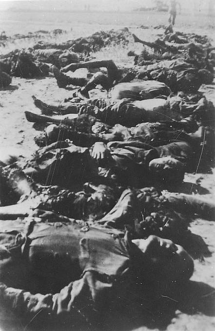 Osvobození koncentračního tábor Buchenwald.