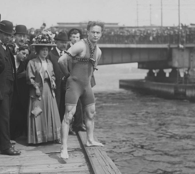 Harry Houdini patřil mezi velké americké patrioty