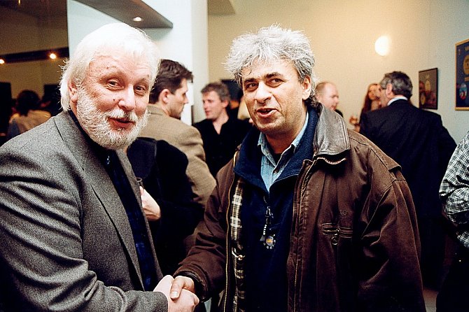 Vladimír Tesařík s Karlem Černochem