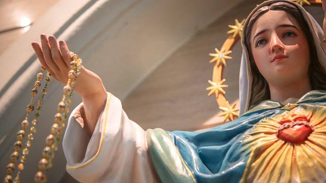 Panna Marie je v křesťanství symbolem čistoty.
