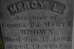 Hrob domnělé upírky Mercy Brown