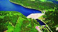 Vírská přehrada byla vybudována v letech 1947 až 1957.