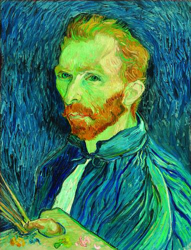 autoportrét Van Gogha