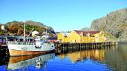 Vesnice Nusfjord spadá pod ochranu UNESCO.