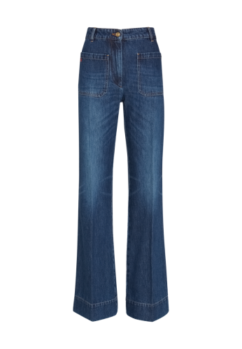 Kalhoty s vysokým pasem, Victoria Beckham, info o ceně v obchodě