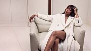 Naomi Campbell v kampani podzim/zima 2022 luxusní značky Boss. 2022