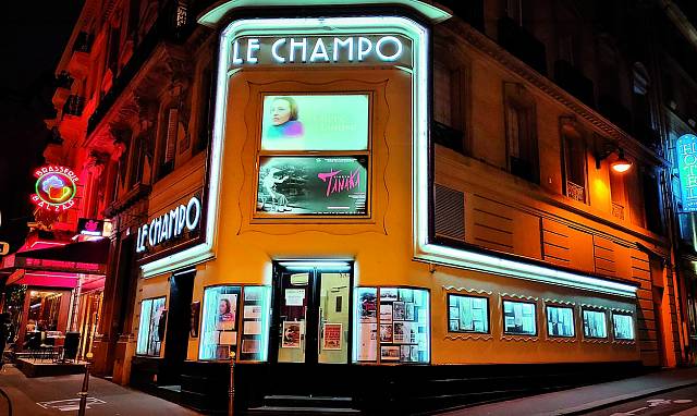 V kině Le Champo se promítá francouzská klasika a také nezávislé filmy.