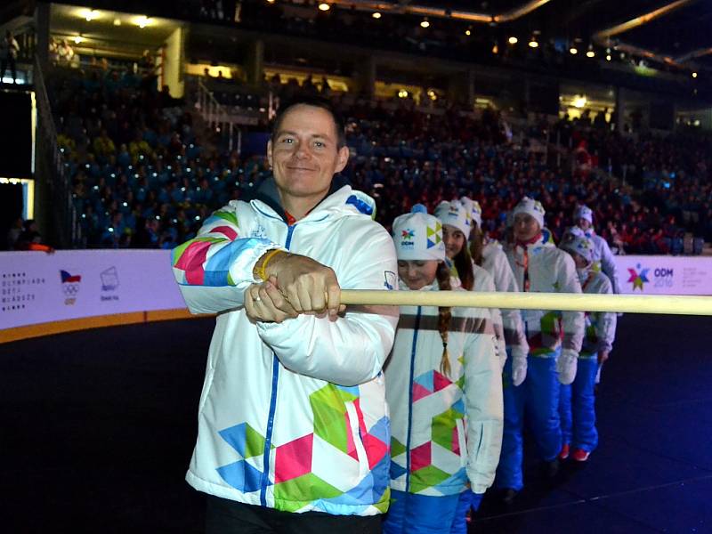 Zahájení Olympiády dětí a mládeže v Chomutově.