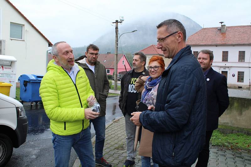 Václav Klaus mladší a Trikolora na návštěvě Mostecka a Lounska