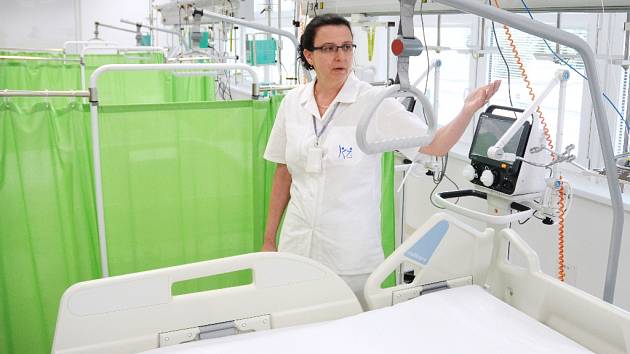 Nová oddělení NIP a DIOP v mostecké nemocnici vede primářka Lucia Prusíková.