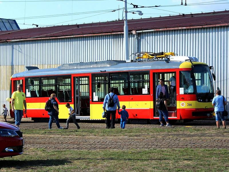 Dopravní podnik měst Mostu a Litvínova uspořádal Den otevřených dveří