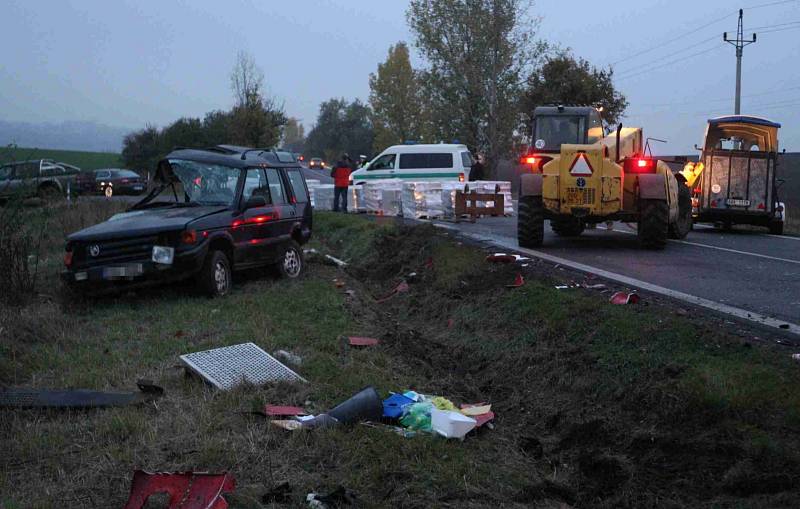 Tragická dopravní nehoda u Havraně