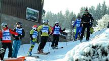 Česká televize natáčela na Klínech závody S ČT Sport na vrchol.