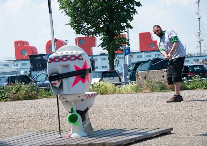 European Urban Golf Cup v Amsterdamu. 