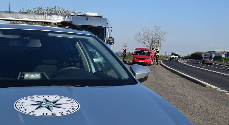 Při Speed Marathonu policisté měřili rychlost také mezi Mostem a Sedlecem.