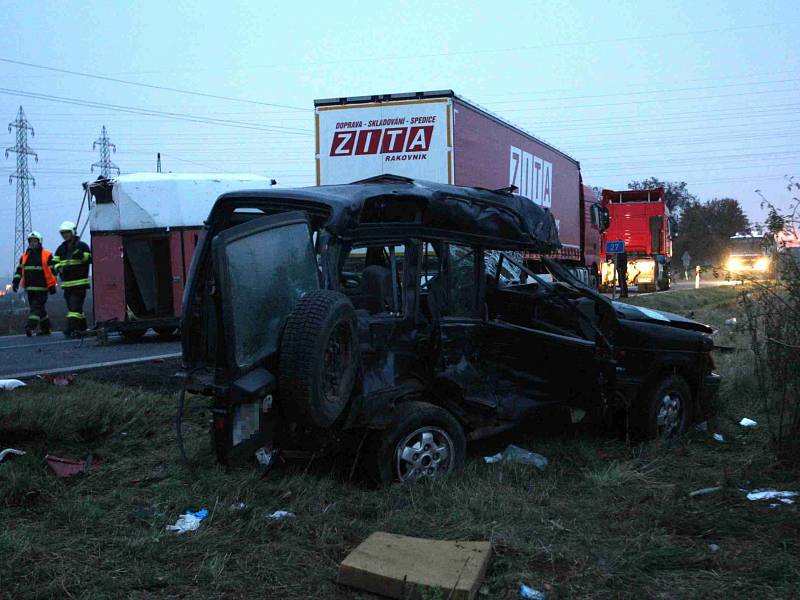 Tragická dopravní nehoda u Havraně