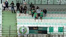 Zápas FK Baník Most-Souš (v bílém) versus Teplice U19.