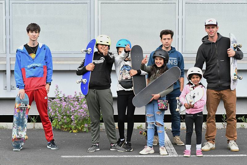 V mosteckém parku Střed se konala akce se sportem, hudbou, tvořením a besedou s architekty