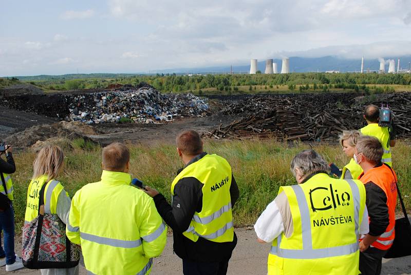 Areál společnosti Celio má 38 hektarů, slouží ke skládkování a zpracování různého druhu odpadu.