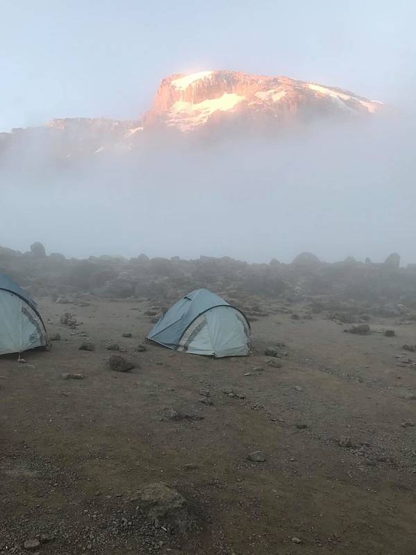 Úspěšná "mise" Kilimandžáro.