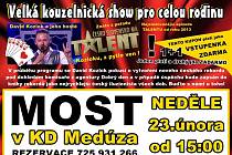 V Medůze je v neděli odpoledne show David Kozloka.