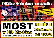 V Medůze je v neděli odpoledne show David Kozloka.