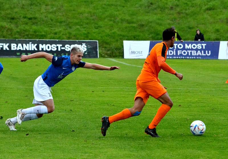 ČFL: Baník Most Souš - Živanice 1:1.