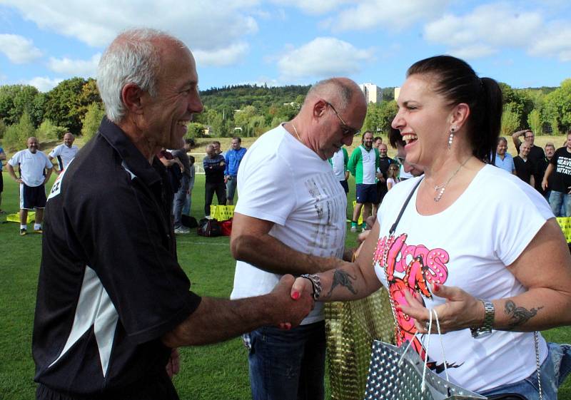 Bývalí fotbalisté hráli v Litvínově na Lomské už 8. ročník memoriálu V. Žaloudka.